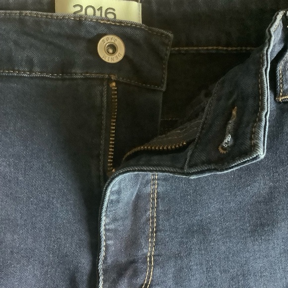 PARASUCO 2016 CROPPED DARK WASH JEANS/ Size16 - Picture 4 of 10